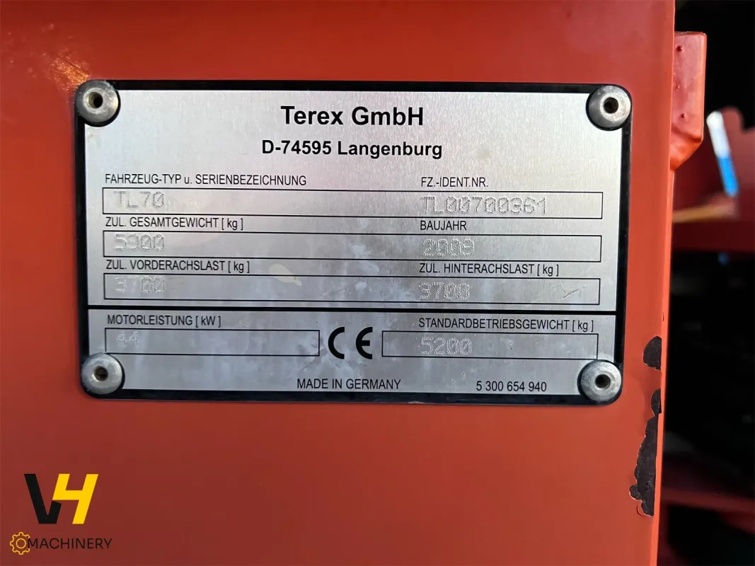 TEREX - TL70S Luge ngarkuese 6T - 31