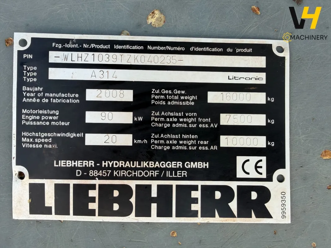 LIEBHERR A 314 - Imazhi 29